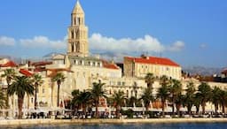 Kroatija. Splitas. Diokletiano rūmai