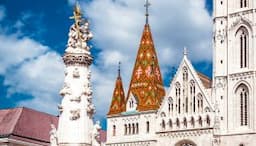 Vengrija. Budapeštas. Šv. Trejybės bažnyčia