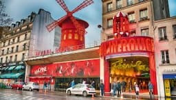 Prancūzija. Paryžius. Moulin Rouge