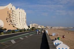 Prancūzija. La Baule kurortas. Jūros gėrybės