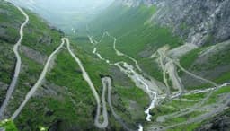 Norvegija. Trolstigeno kelias
