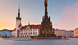 Čekija. Olomoucas. Rotušė