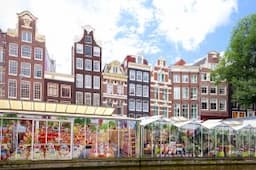 Olandija, Amsterdamas. Singel kanalas
