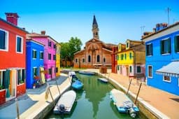 Venecija. Murano sala.