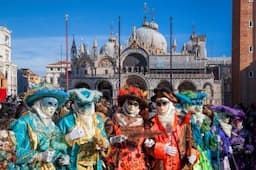 Venecija. Karnavalas.