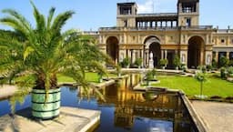 Vokietija. Potsdamas. Sanssouci rūmai
